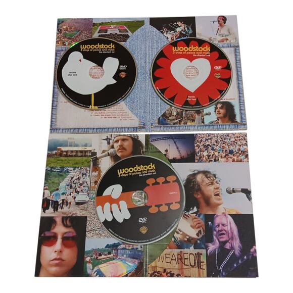 Woodstock 40th Anniversary Ultimate Collector’s Edition 3 DVD Director’s Cut - Picture 2 of 3